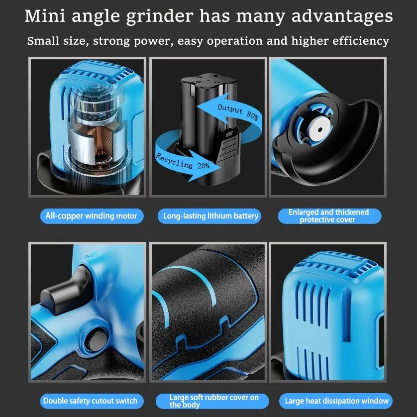 PowerCut™ Mini Angle Grinder