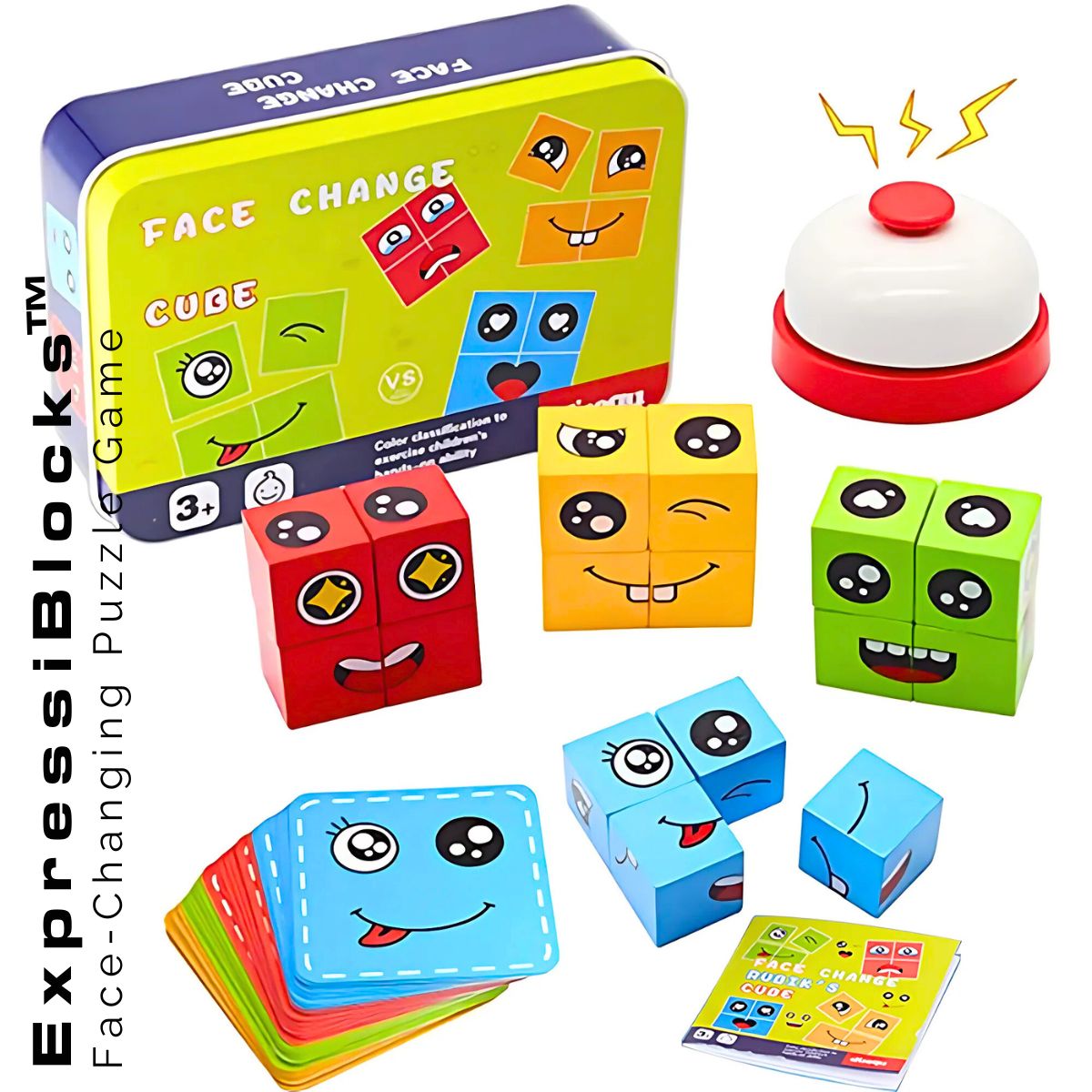 ExpressiBlocks™ Face-Changing Puzzle Game