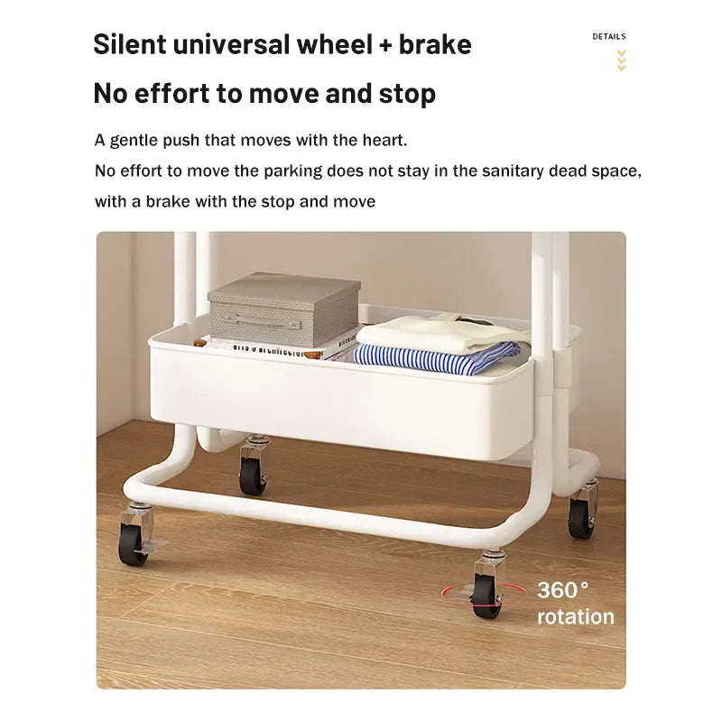 SteelGlide™ Double-Layer Storage Rack