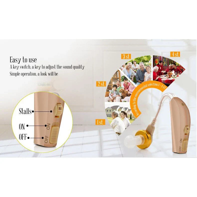 ClearHear™ KingDo Mini Hearing Amplifier