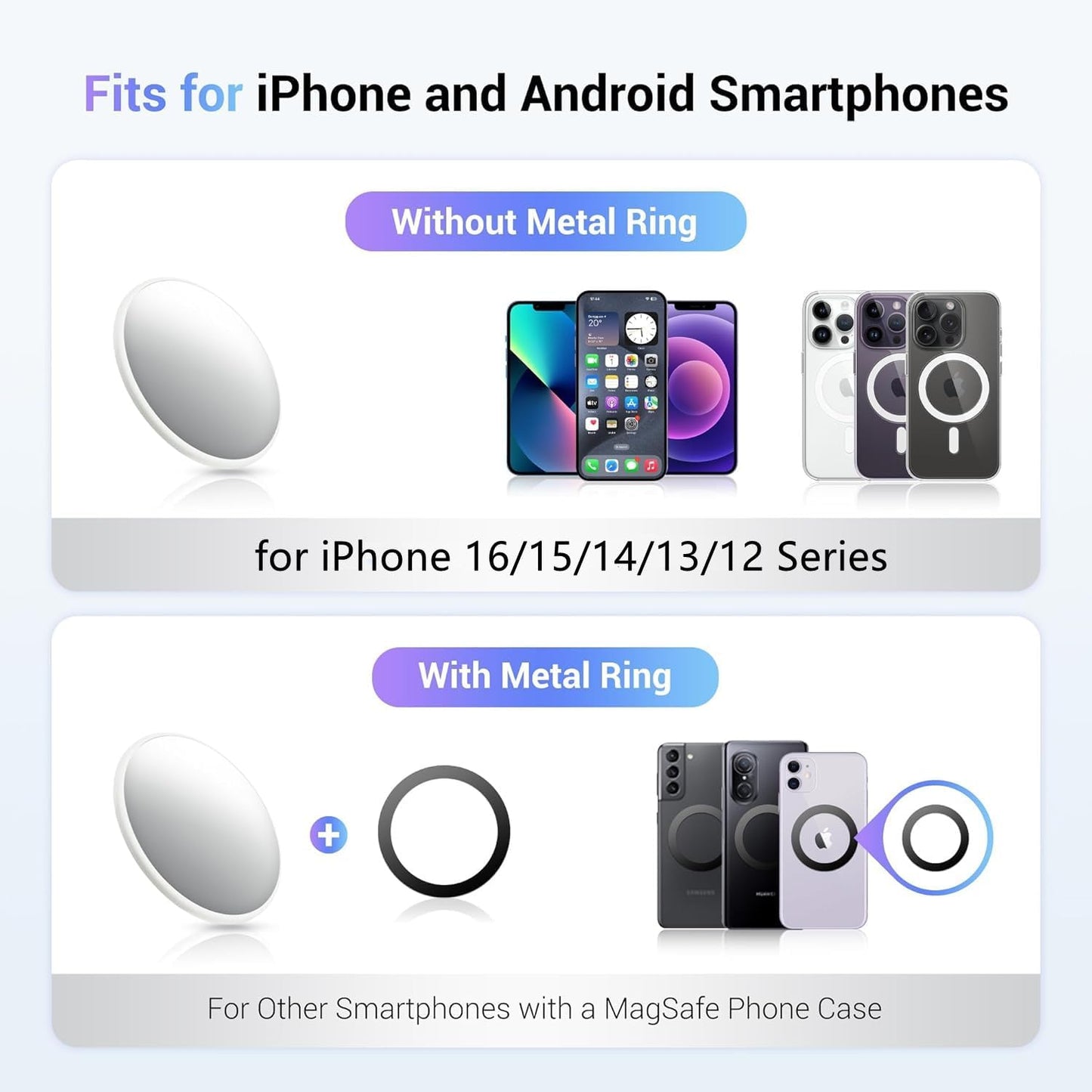 InstaGlimpse™ Magnetic Selfie Mirror