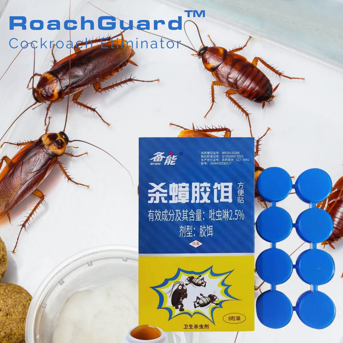 RoachGuard™ Cockroach Eliminator