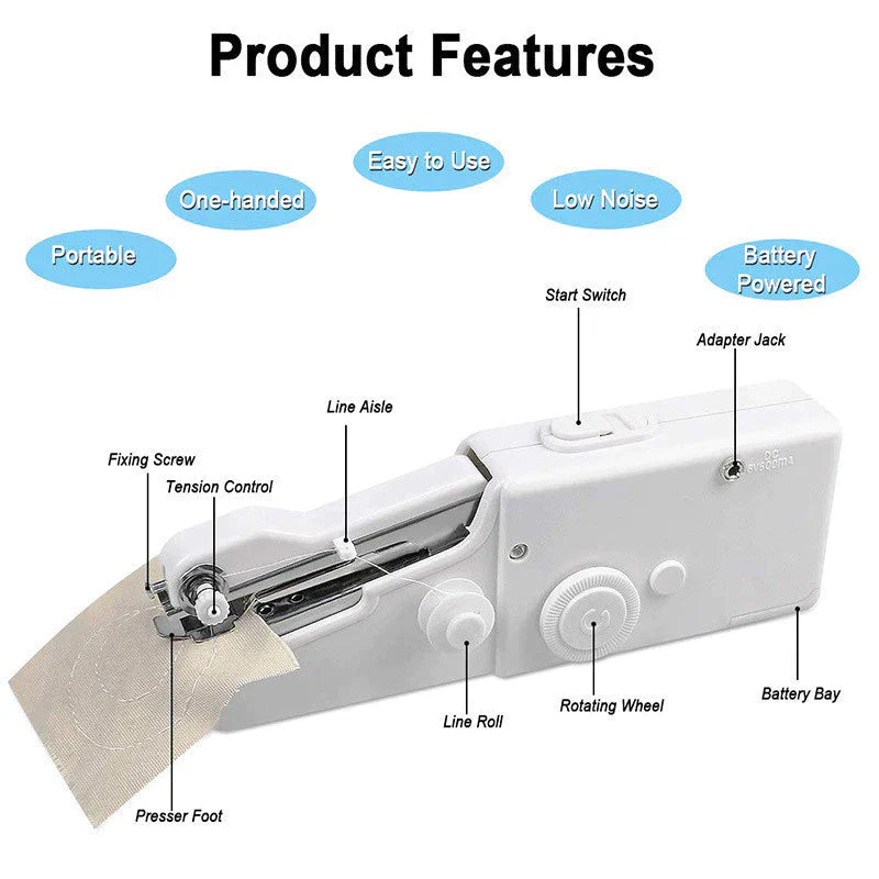 StitchMate™ Portable Sewing Machine