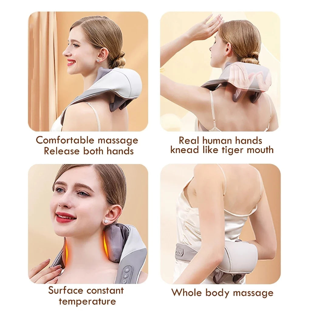 RelaxEase™ 6D Neck Massager