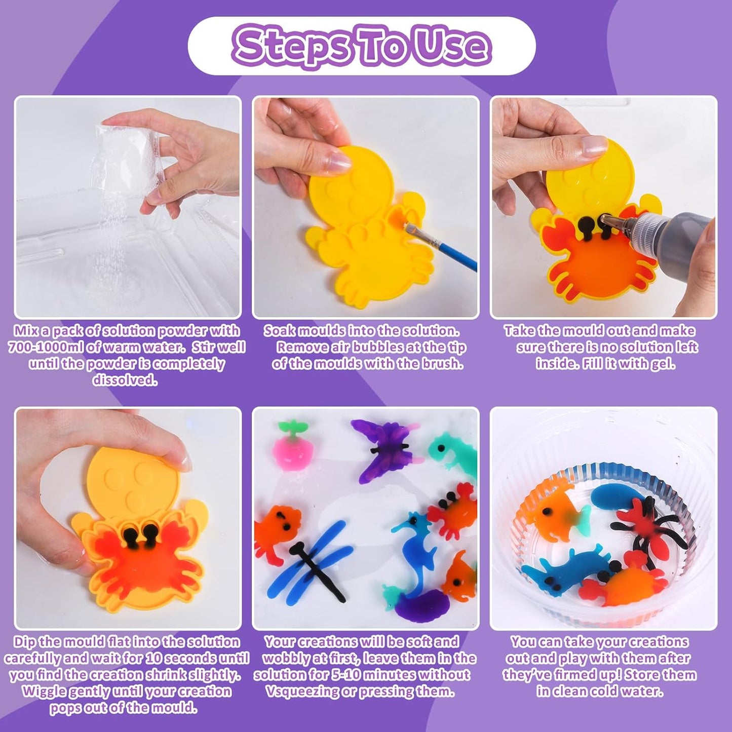 AquaCraft™ DIY Float Characters