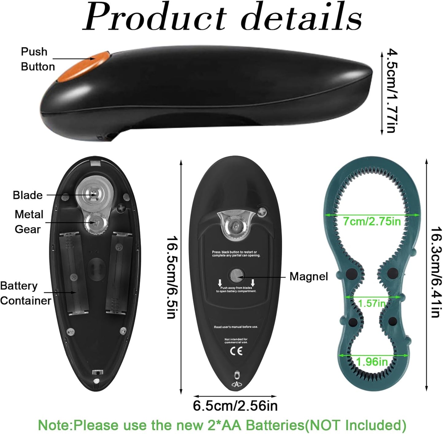 AutoPen™ One-Touch Jar Opener