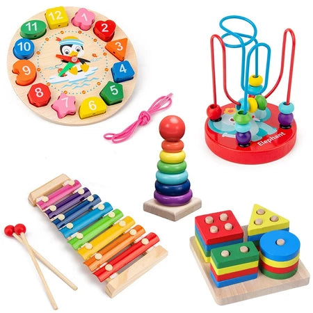 WoodPlay™ Educational Gift Set