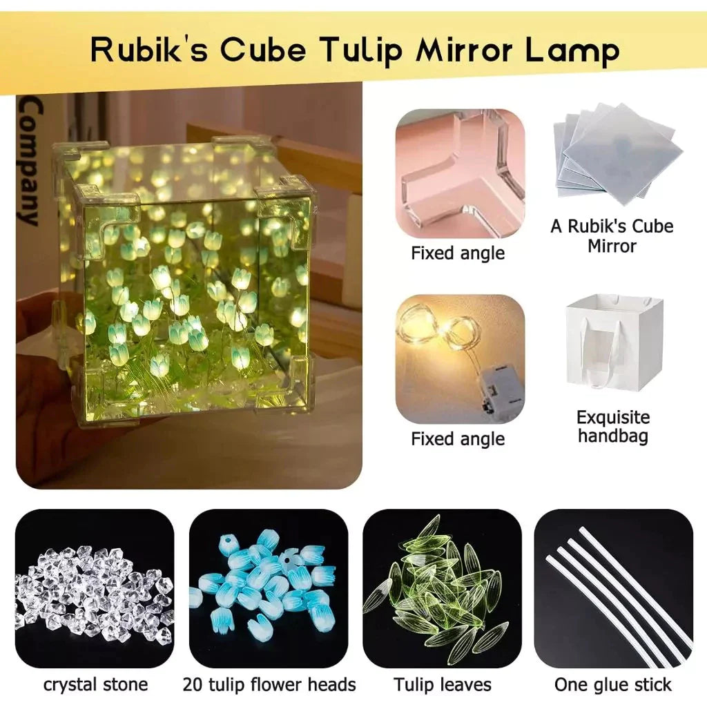 FlowerCube™ LED Tulip Lamp