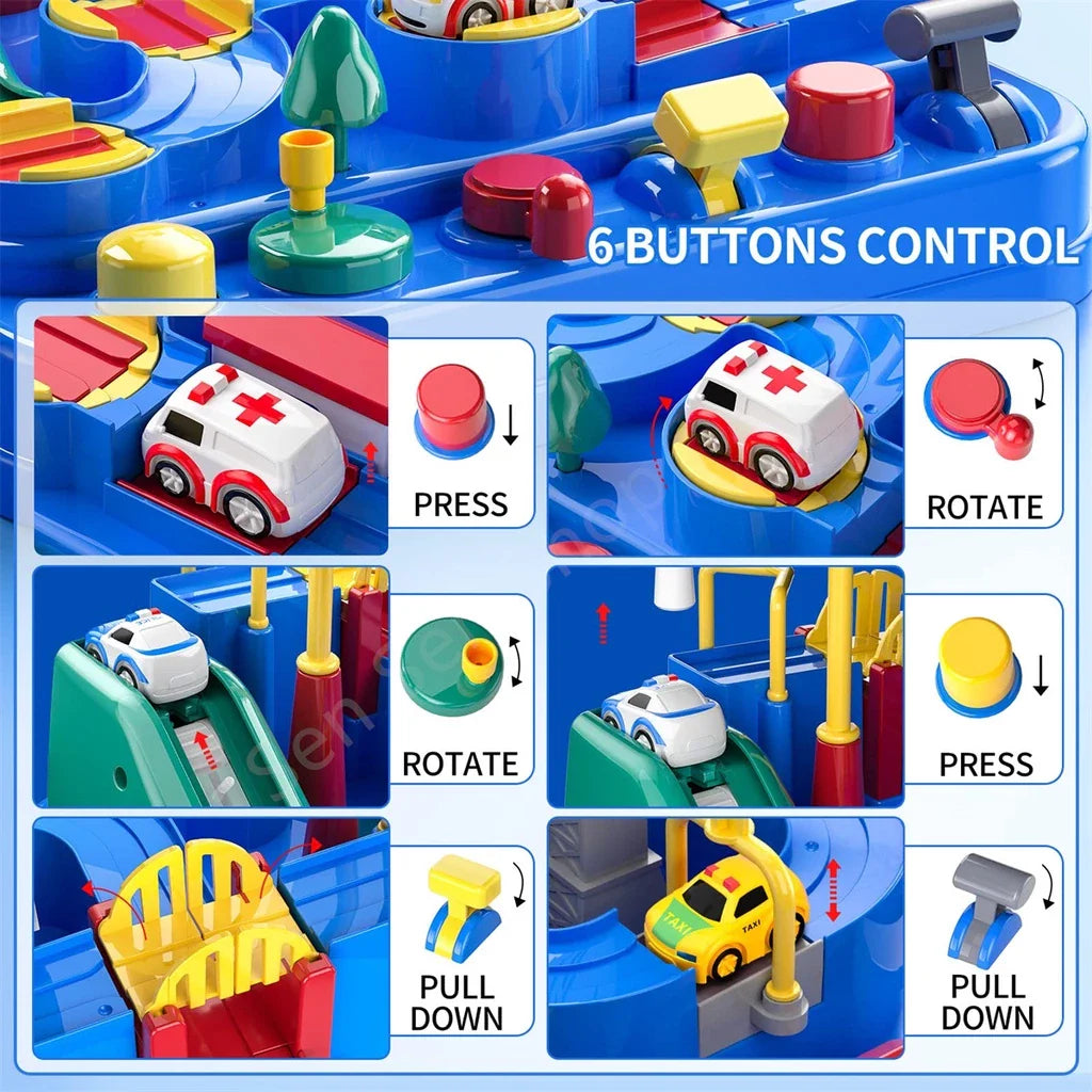 AdventureQuest™ Car Maze Set