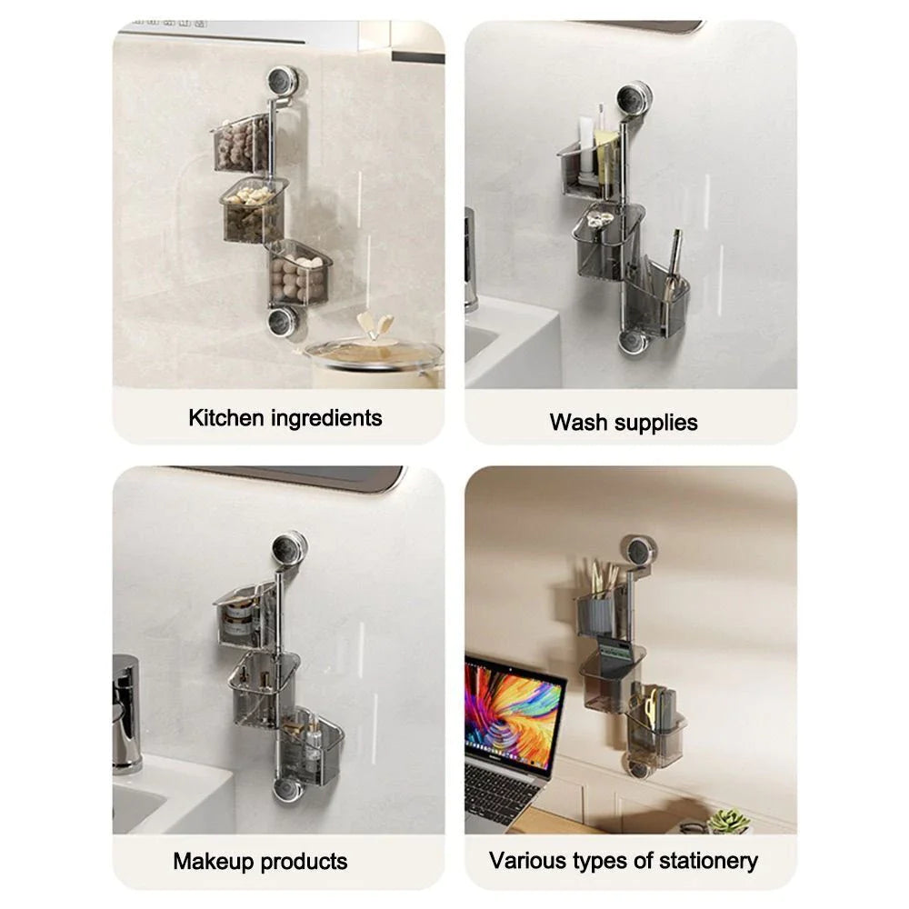 WiseOrg™ Rotating Kitchen Storage Rack