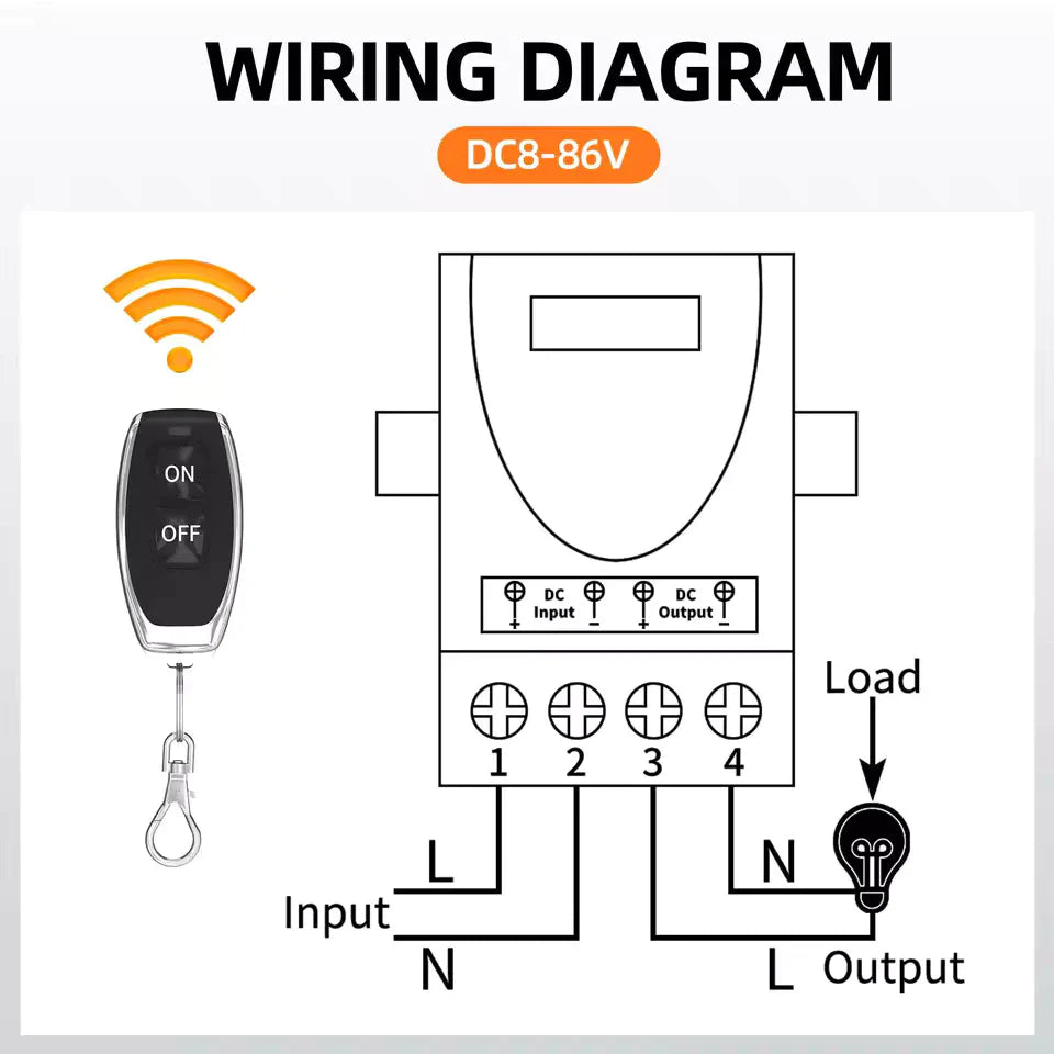 AutoCommand™ Wireless Remote Control Switch