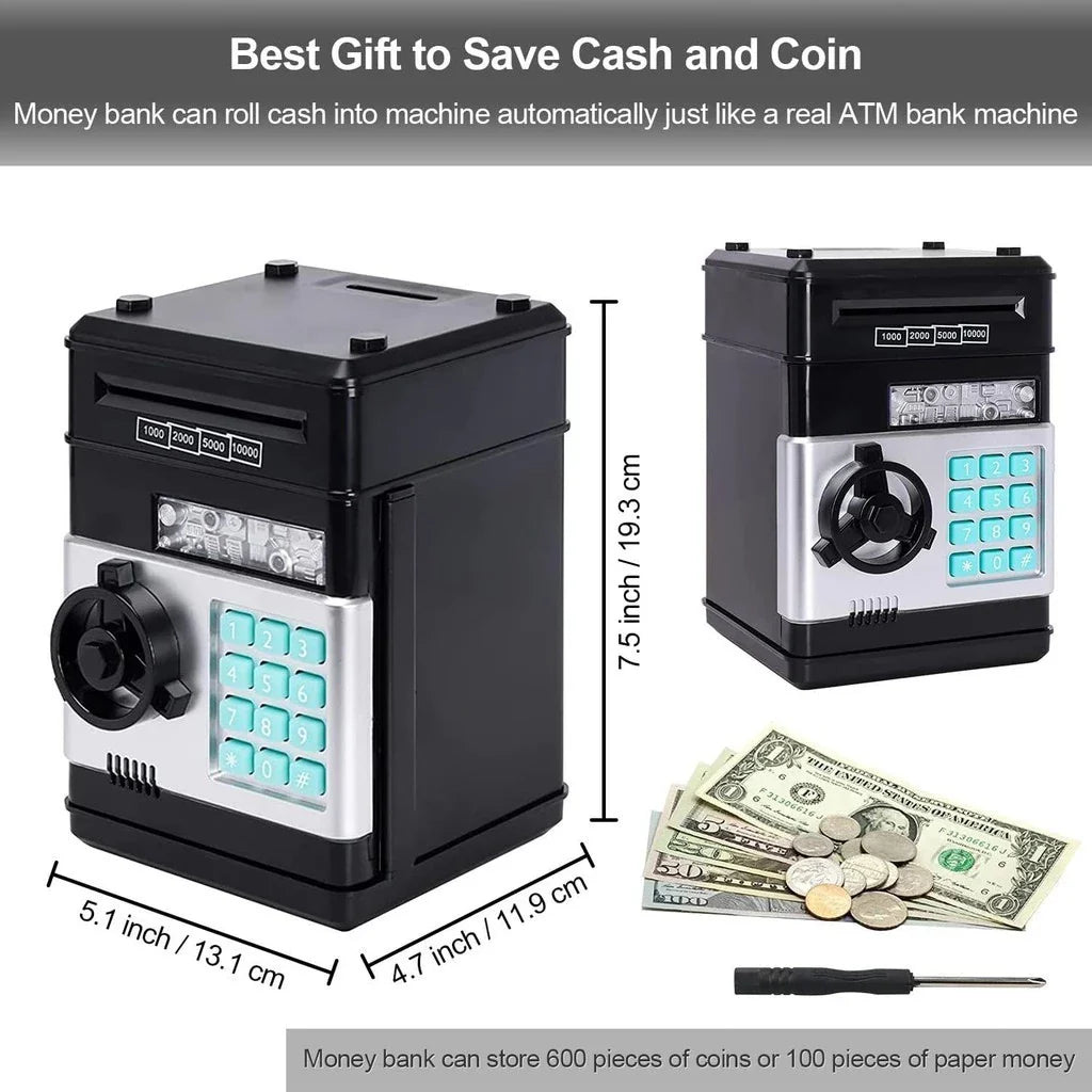 CoinVault™ Smart ATM Piggy Bank