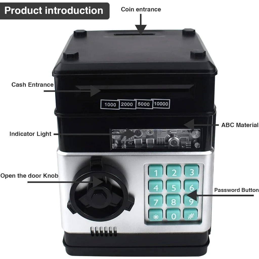 CoinVault™ Smart ATM Piggy Bank