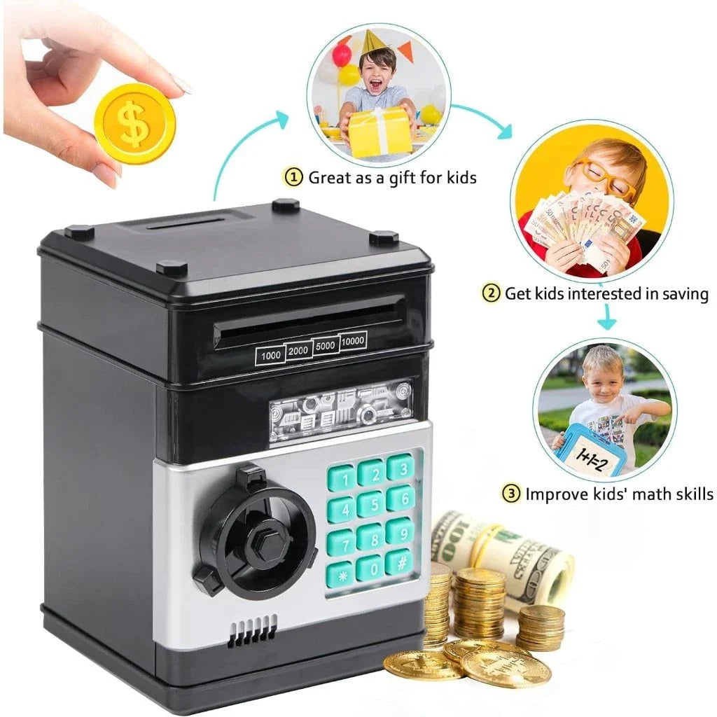 CoinVault™ Smart ATM Piggy Bank