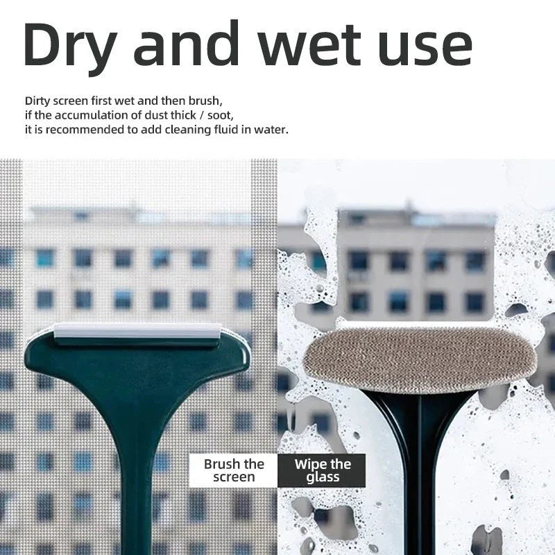SparkClean™ Multi-Functional Window Brush
