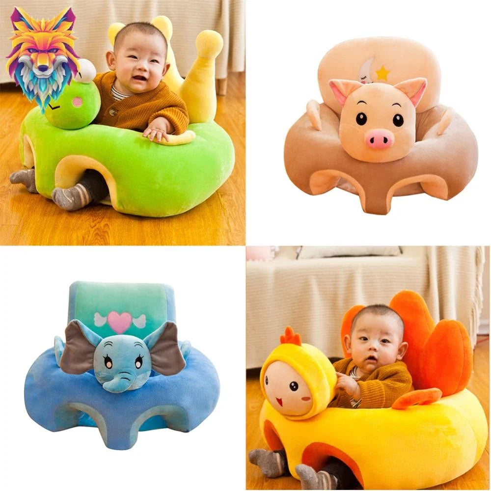 SnuggleSit™ – Plush Baby Learning Seat Cover