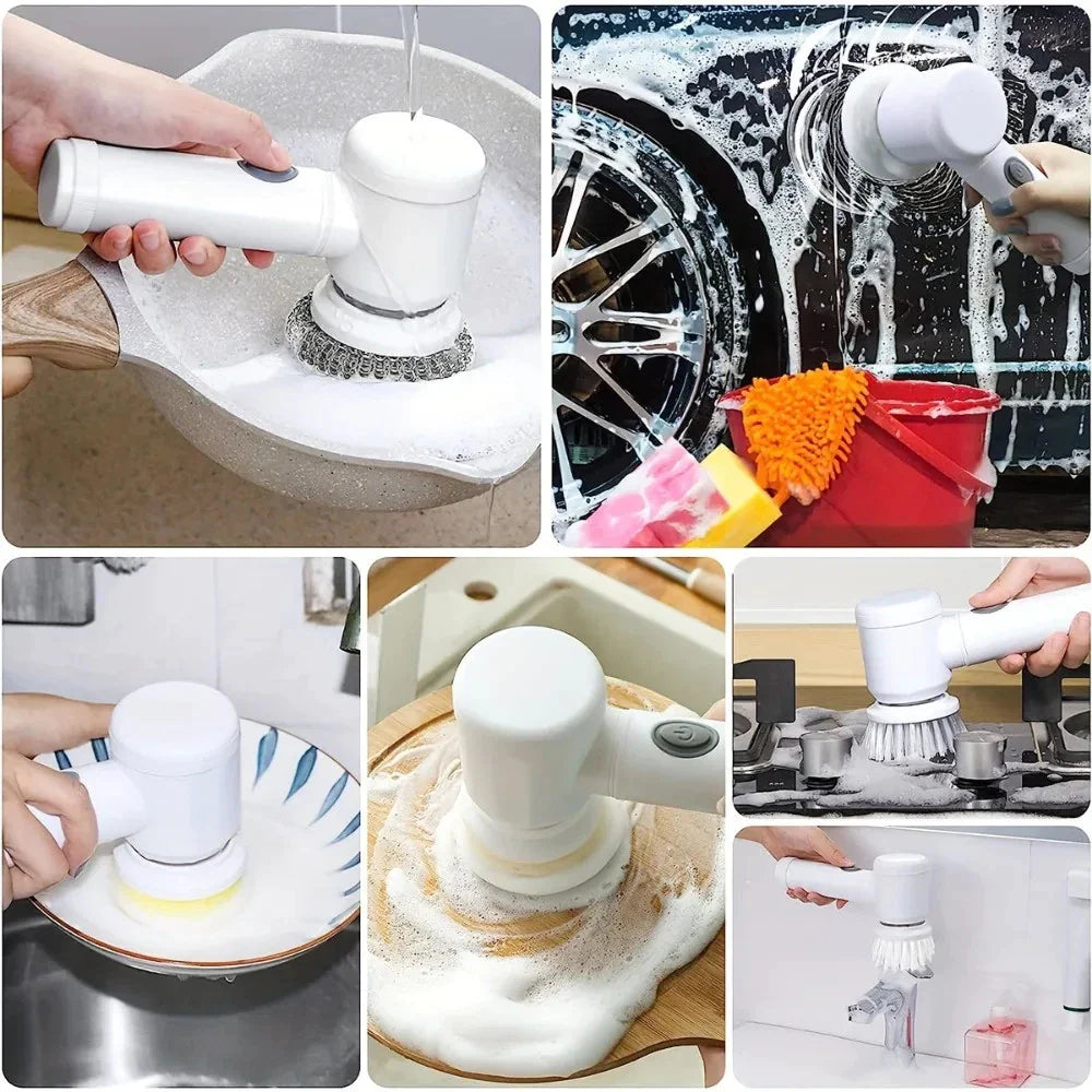 ScrubSpin™ 360 PowerBrush