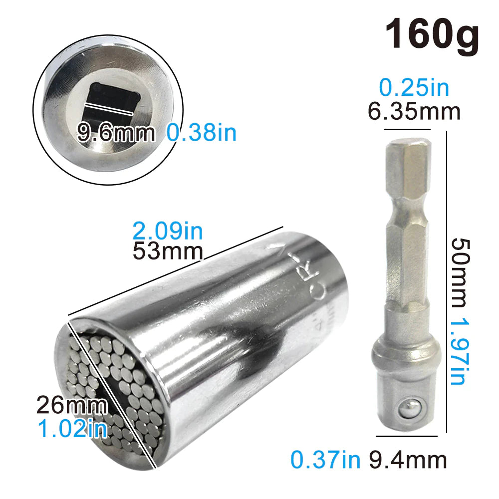 GripMaster™ Universal Socket
