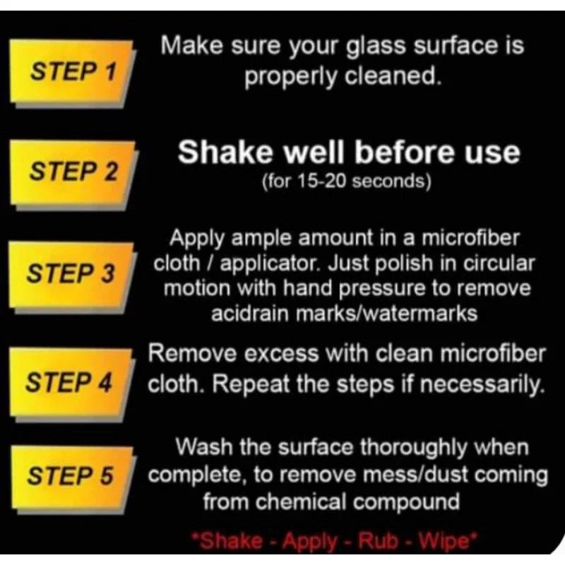 ClearShine™ Glean Glass Polish