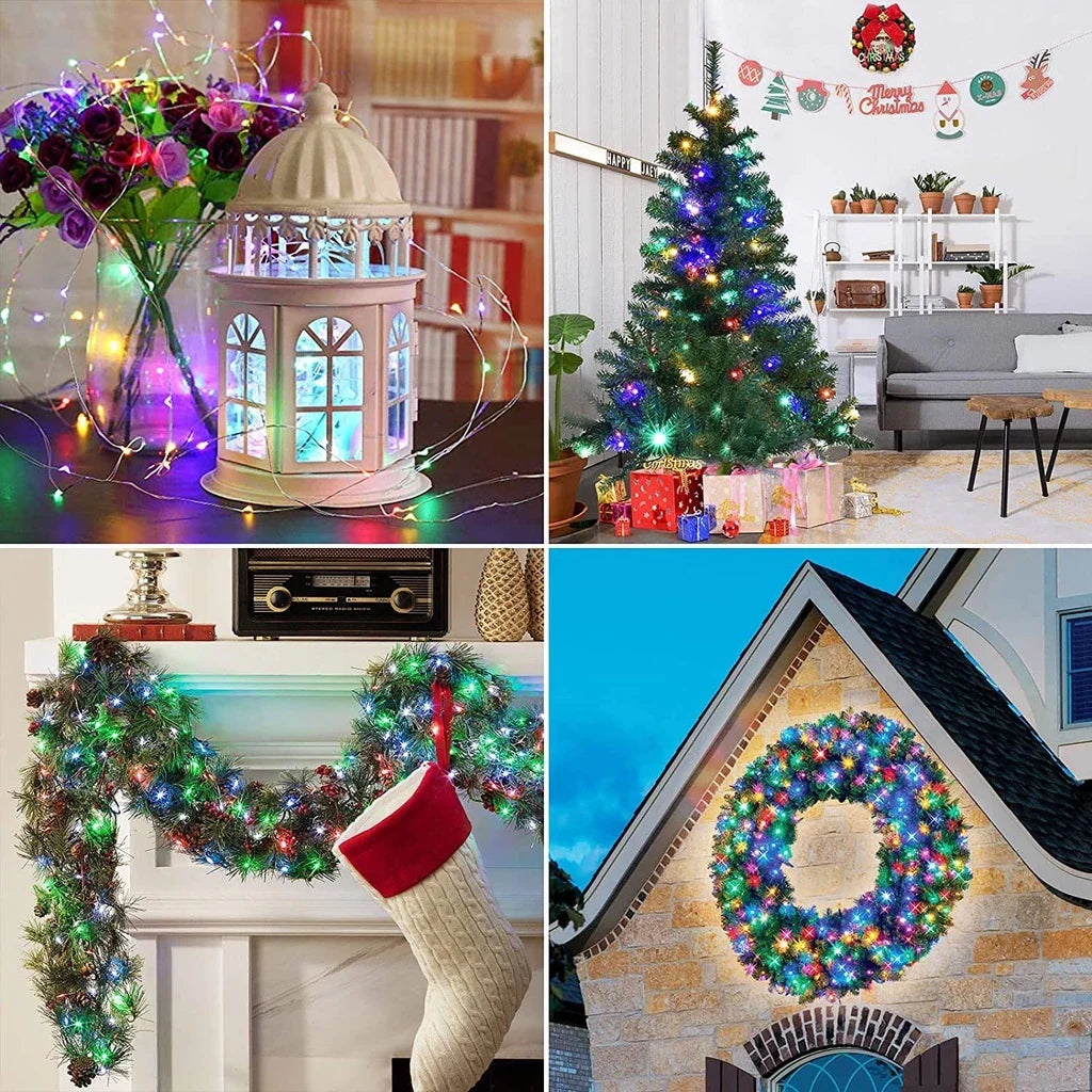 SolarGlow™ LED String Lights