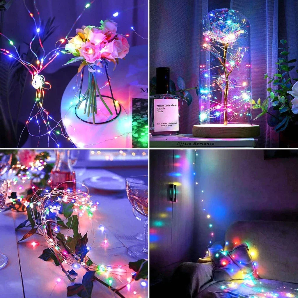SolarGlow™ LED String Lights