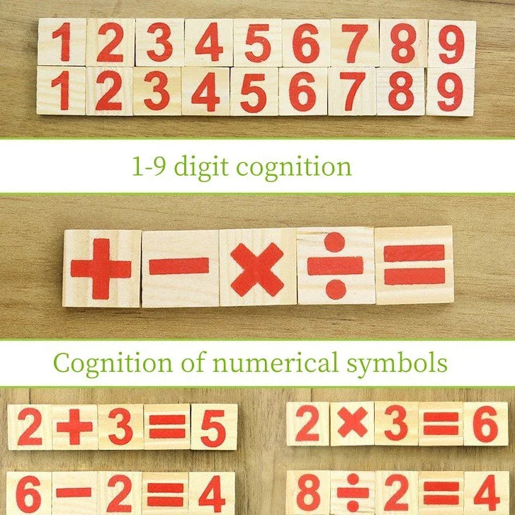SmartCount™ Montessori Counting Sticks