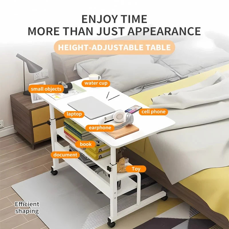 FlexiDesk™ Adjustable Mobile Computer Desk