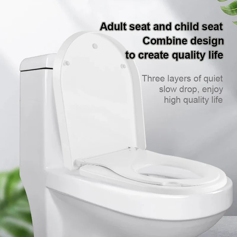 ComfySeat™ Dual-Use Toilet Seat