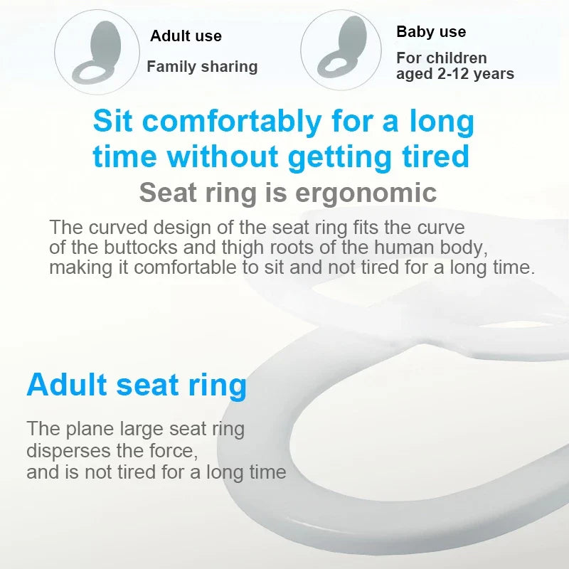 ComfySeat™ Dual-Use Toilet Seat