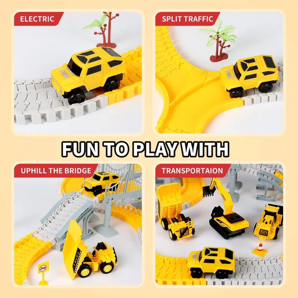 BuildRail™ Electric Truck Toy Set