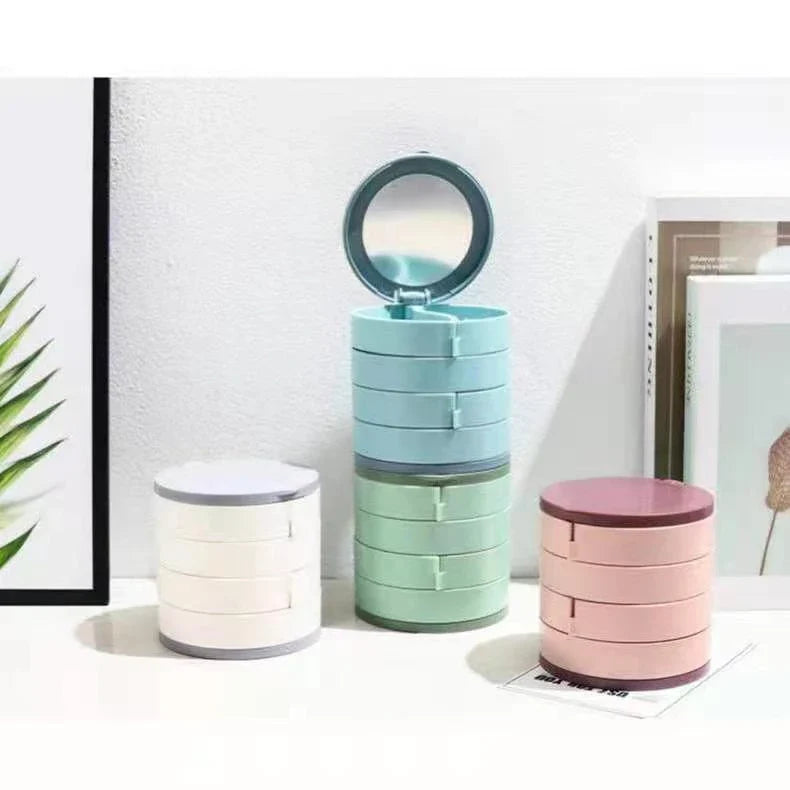 TwirlStor™ Rotating Jewelry Organizer