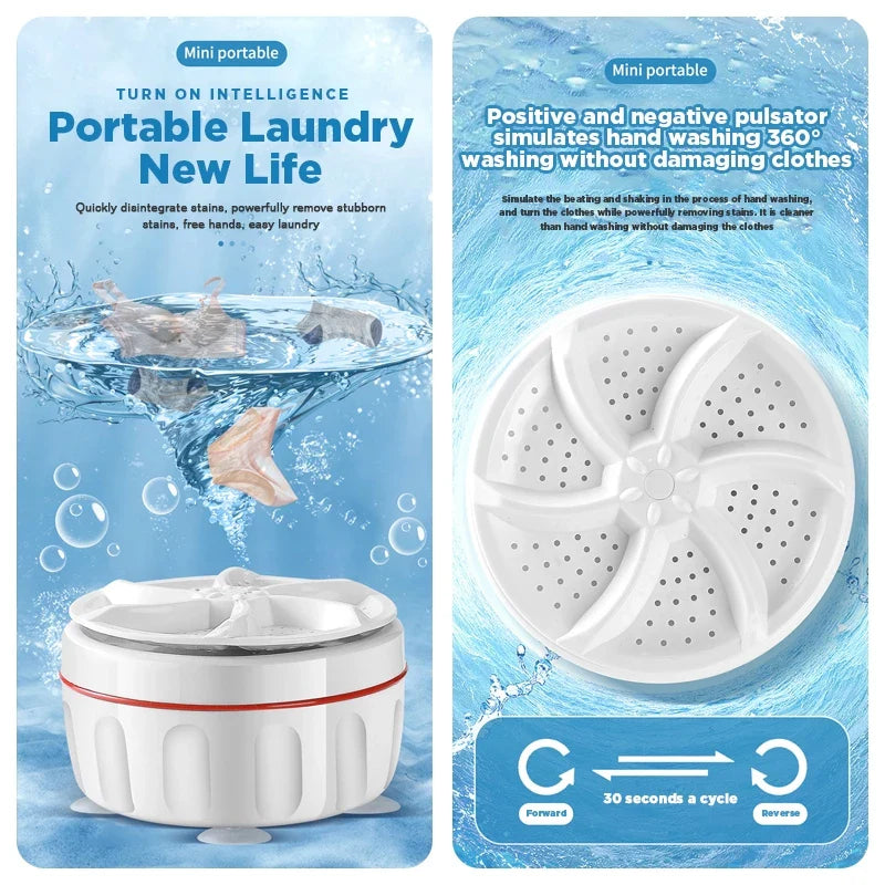 QuickWash™ Portable Mini Washer