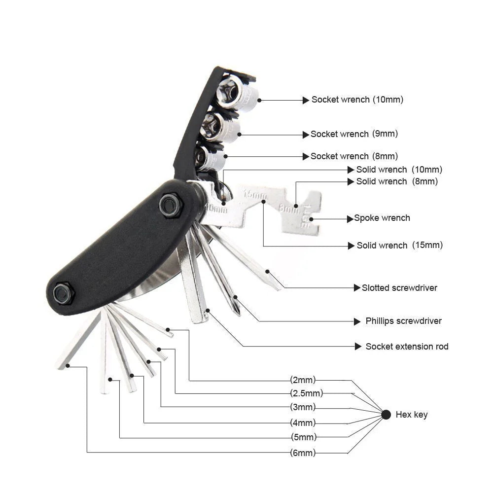 GearFix™ 16-in-1 Pocket Repair Tool