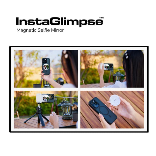 InstaGlimpse™ Magnetic Selfie Mirror