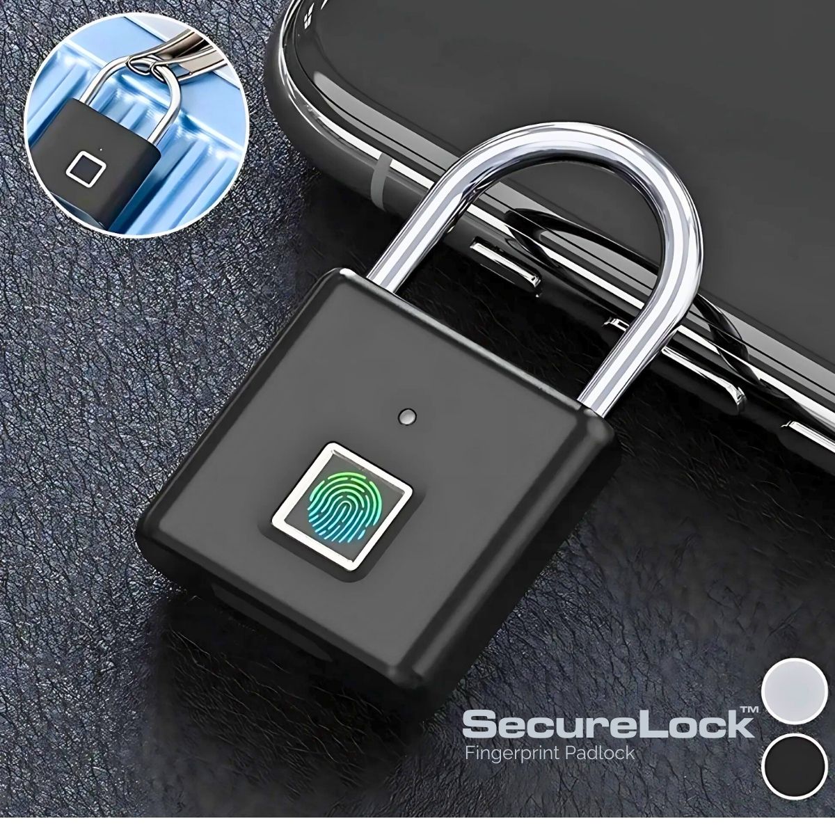 SecureLock™ Fingerprint Padlock – Astra™