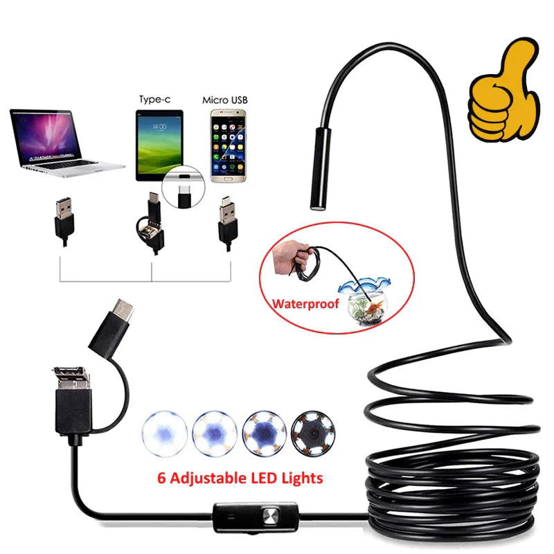 ScopeSnap™ USB Waterproof Endoscope