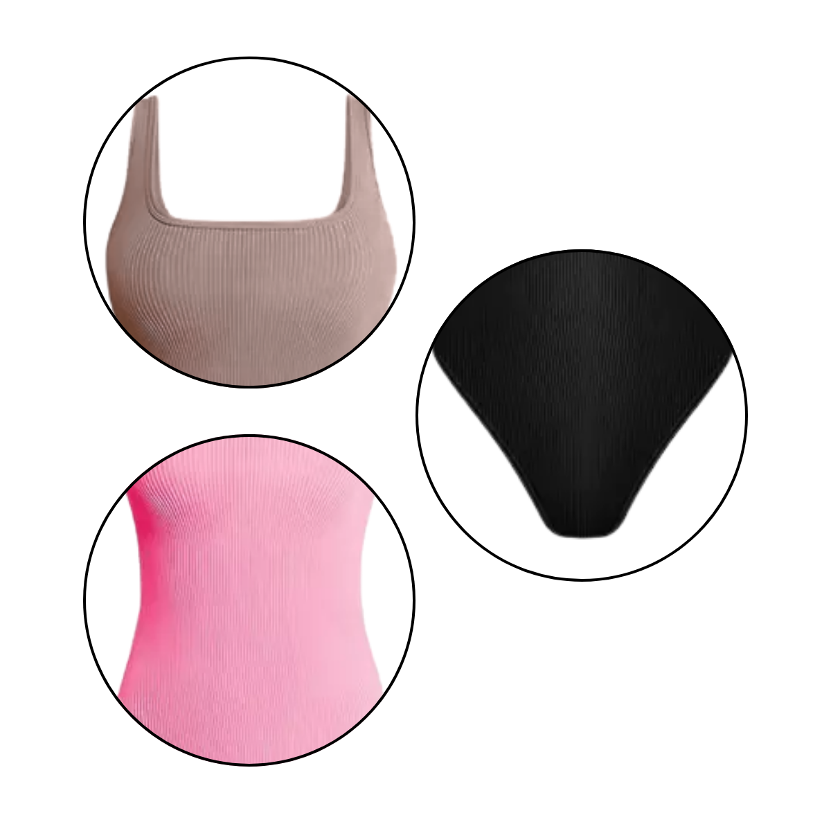 Shapex™ Seamless Ribbed Bodysuit