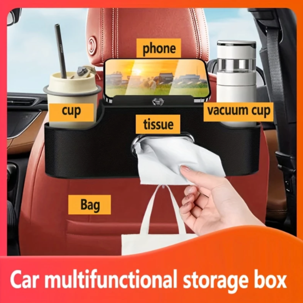 OttoClean™ Car Interior Tissue Box