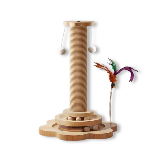 ScratchJoy™ Interactive Cat Scratching Post