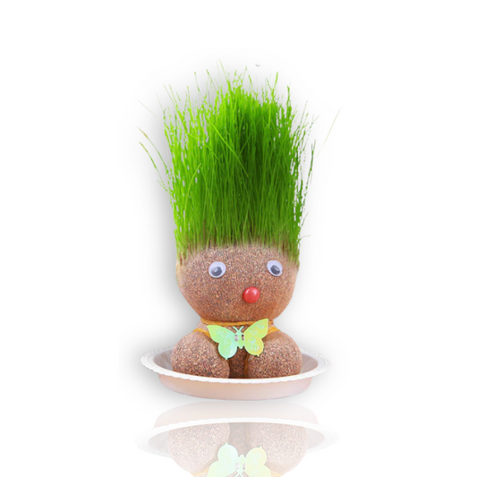 GrowMates™ Grass Head Doll