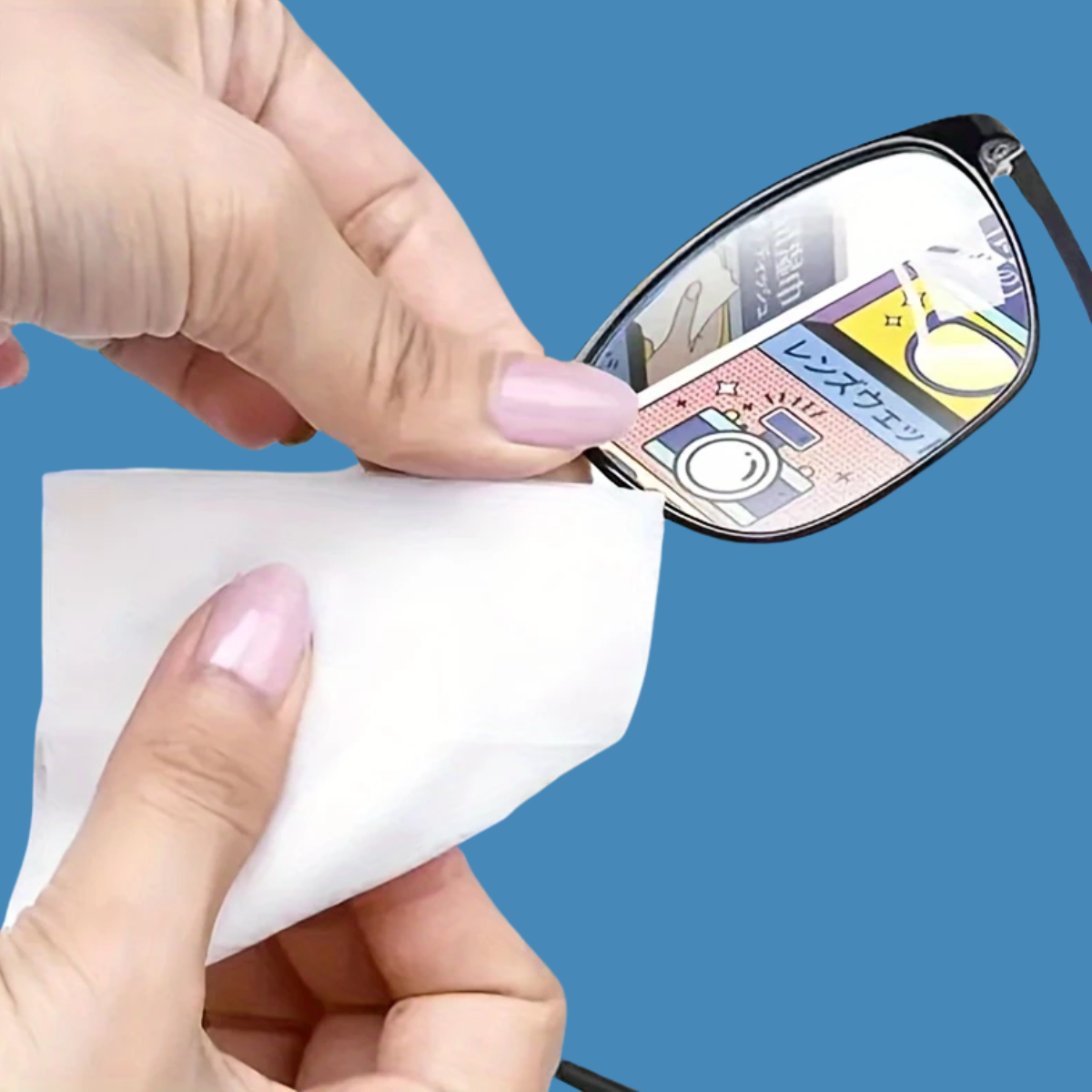 ClearVision™ Disposable Anti-Fog Cleaning Wipes