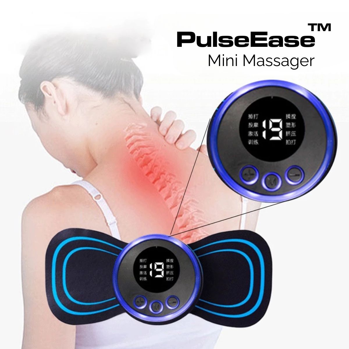 PulseEase™ Mini Massager