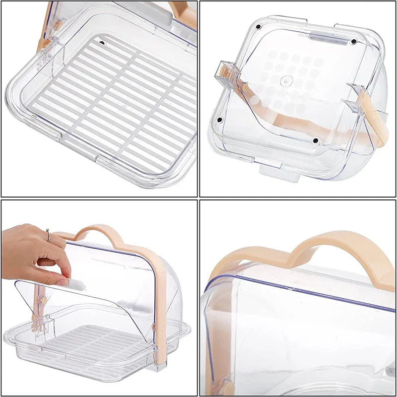 ClearStore™ Acrylic Bread Box