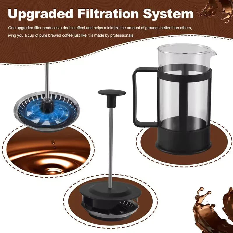 PureBrew™ French Press Coffee Maker