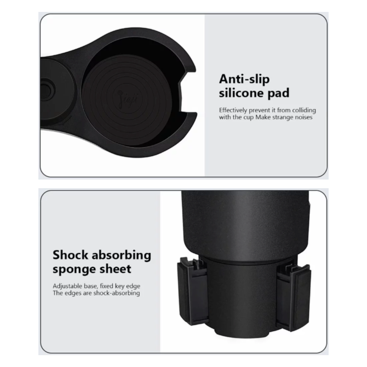 SnackEase™ Car Cup Holder w/ Tray