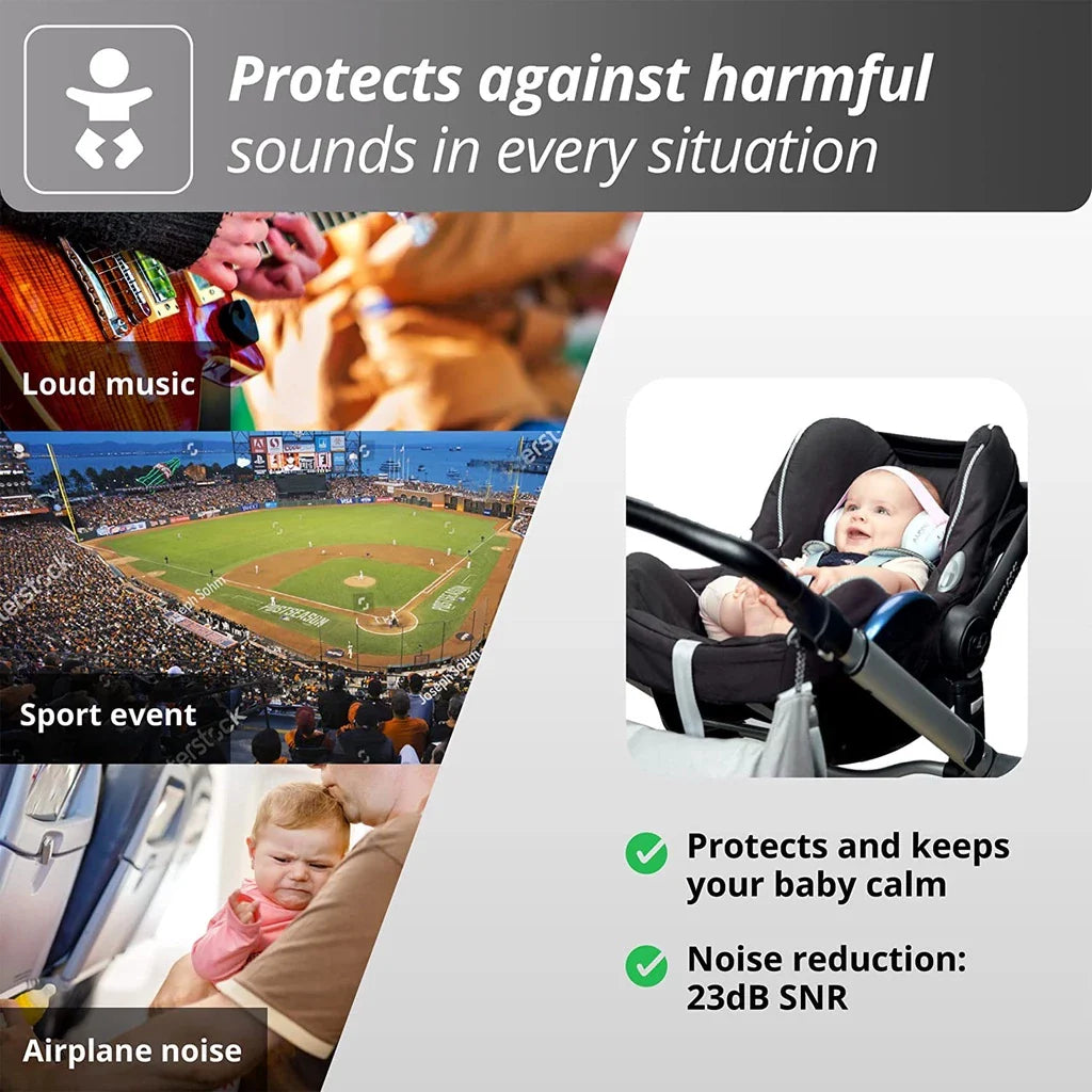Hushies™ Noise-Canceling Kids Earmuff