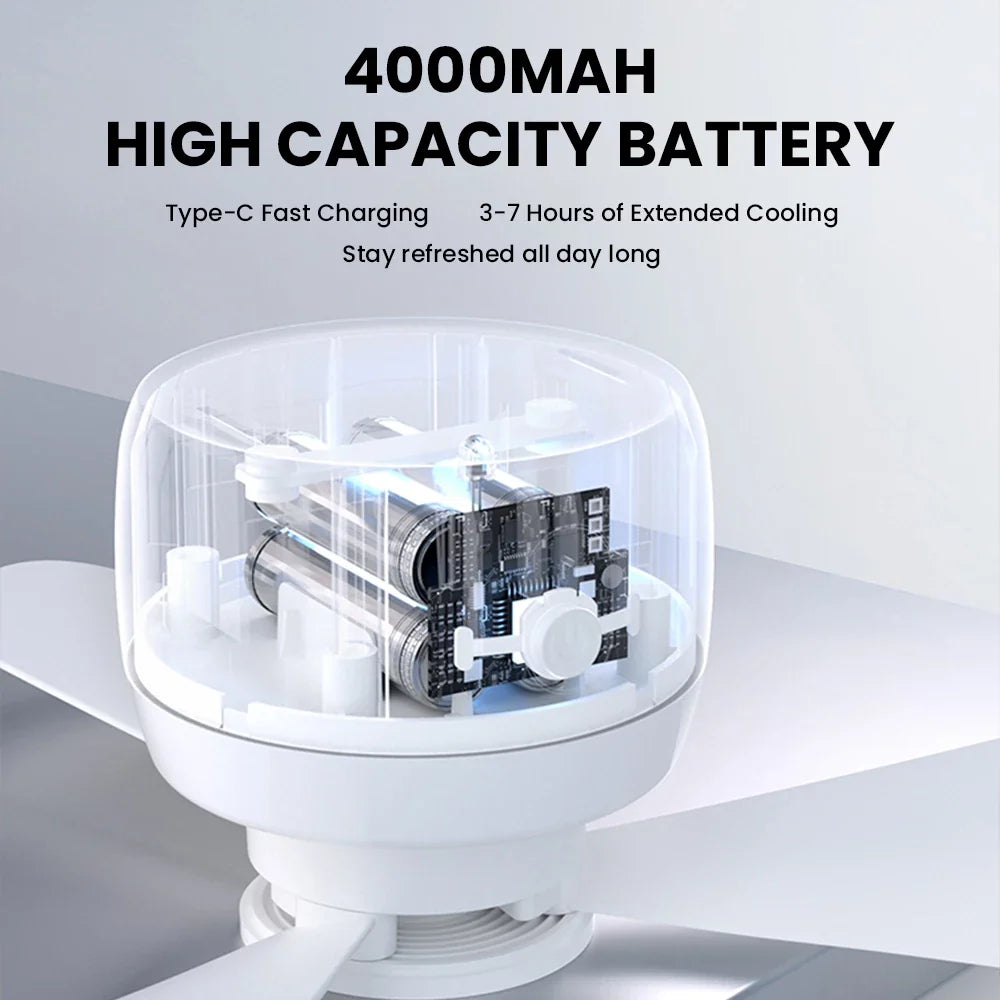 GoCool™ Outdoor Portable Fan w/ Light