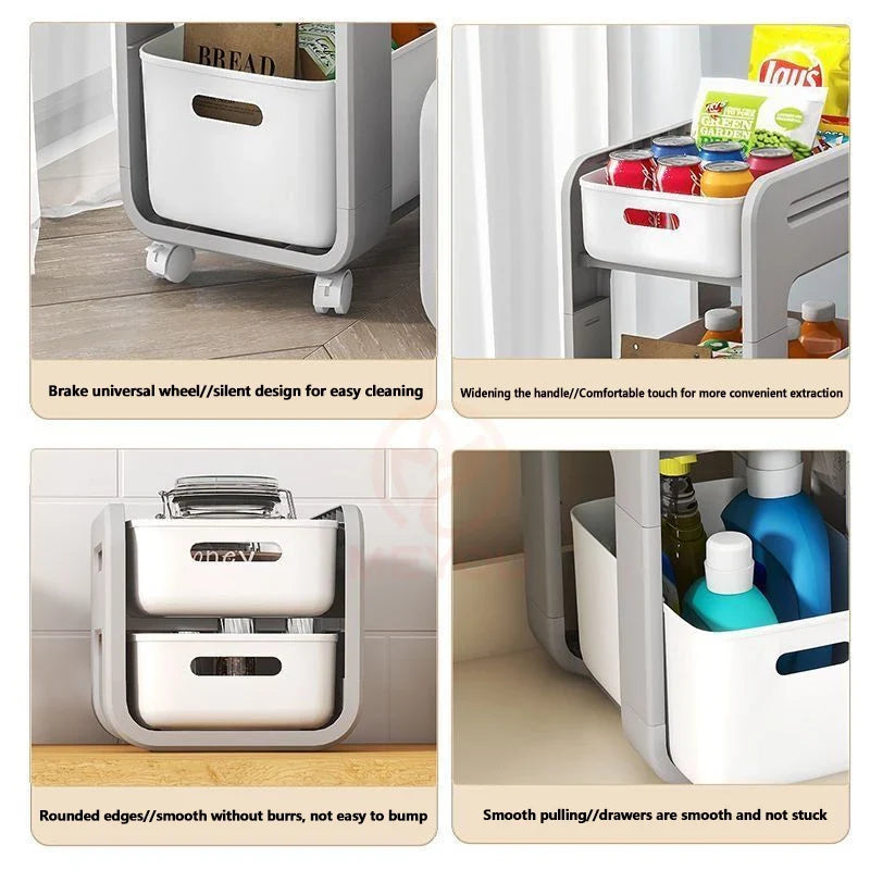 GlideBox™ Sliding Desk Organizer