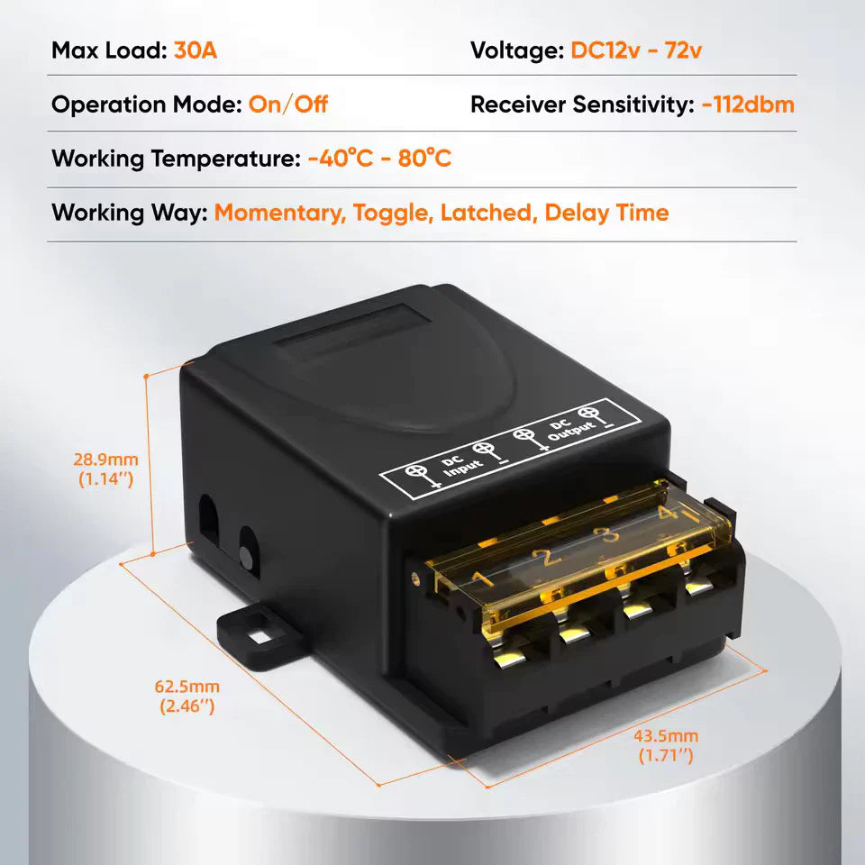 AutoCommand™ Wireless Remote Control Switch