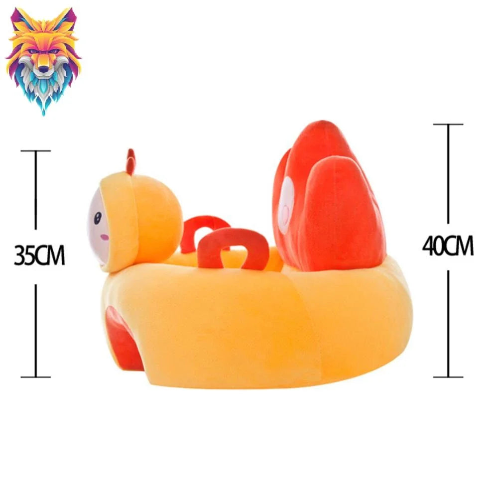 SnuggleSit™ – Plush Baby Learning Seat Cover